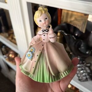 1962 Inarco Handpainted Lady Vase